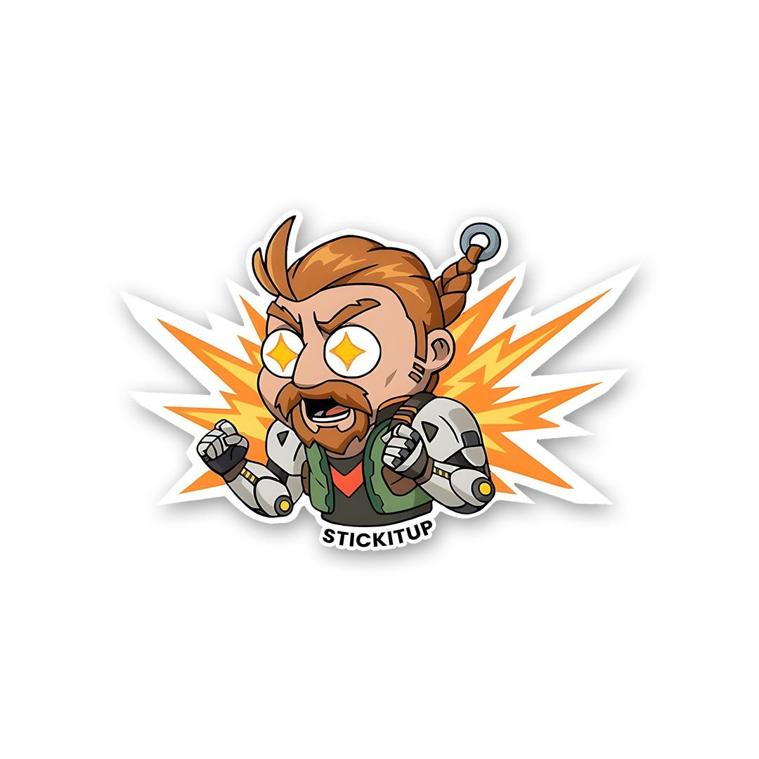 FLAME PUNCHER Sticker