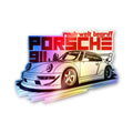Flat-Six Coupe Holographic Stickers