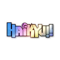 Fly High Volleyball Holographic Stickers
