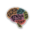 Frontal Temporal Glitter Sticker