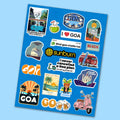 Goa Sticker Sheet