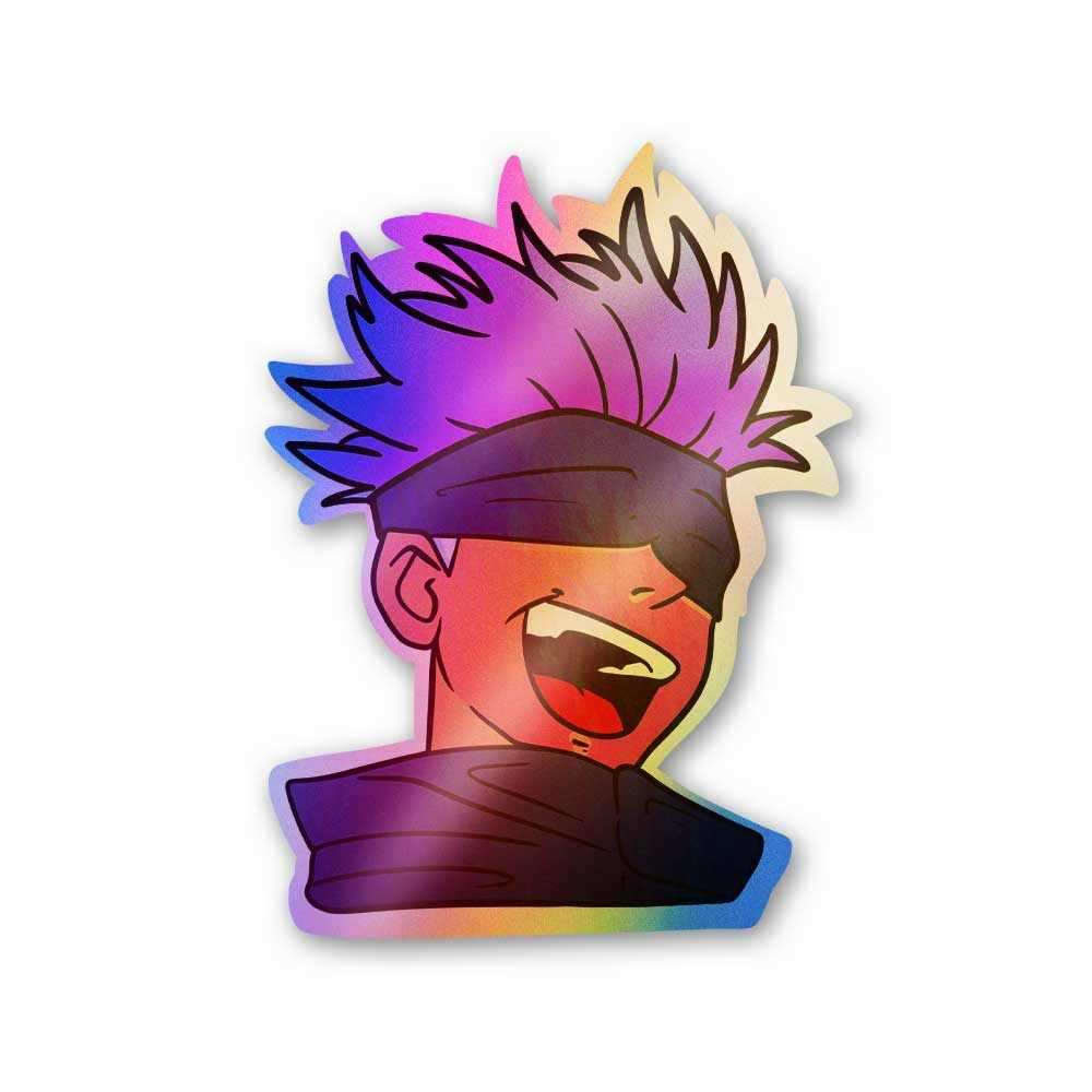 Gojo Holographic Stickers