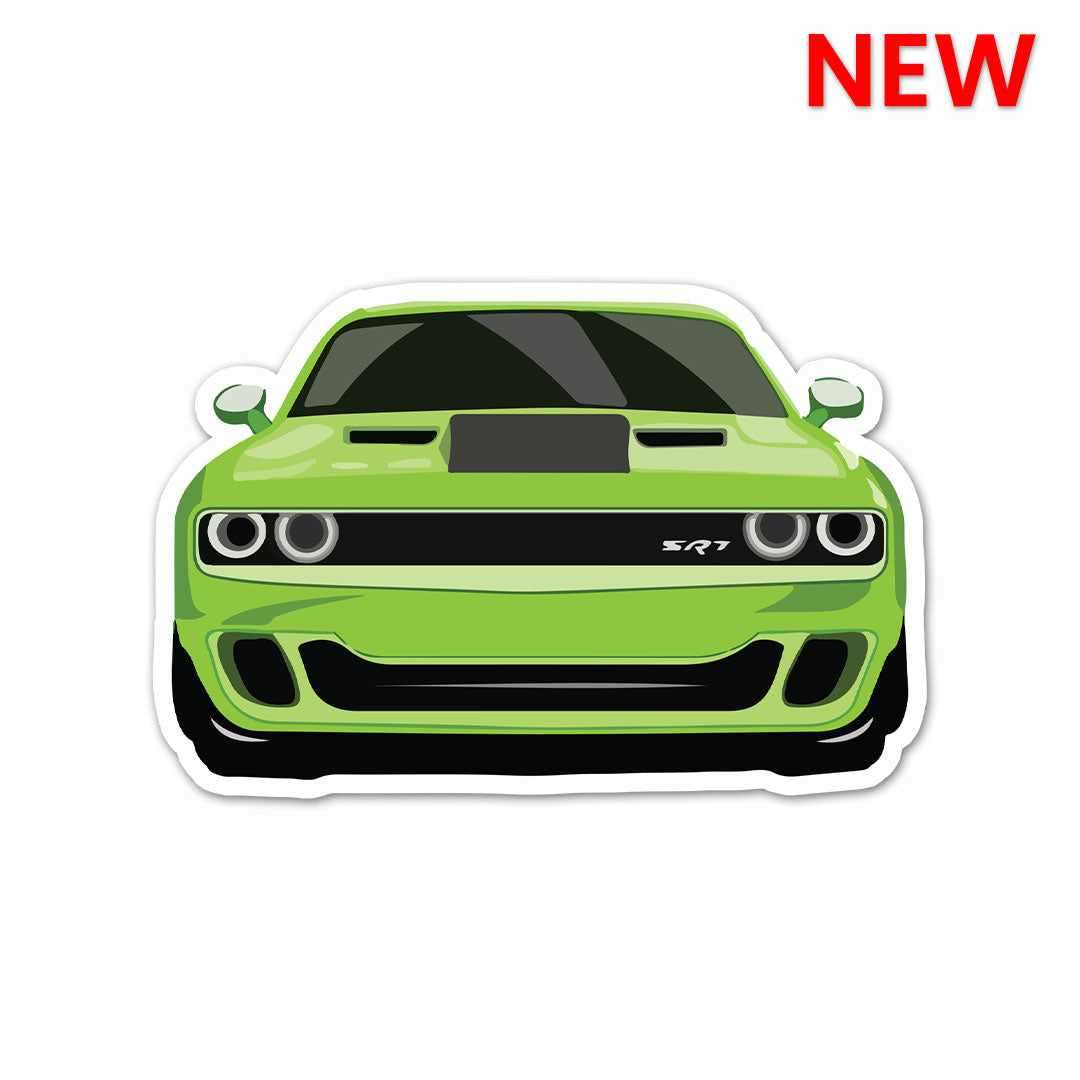 Vintage Muscle Sticker