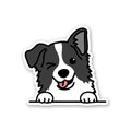 Grey puppy Sticker