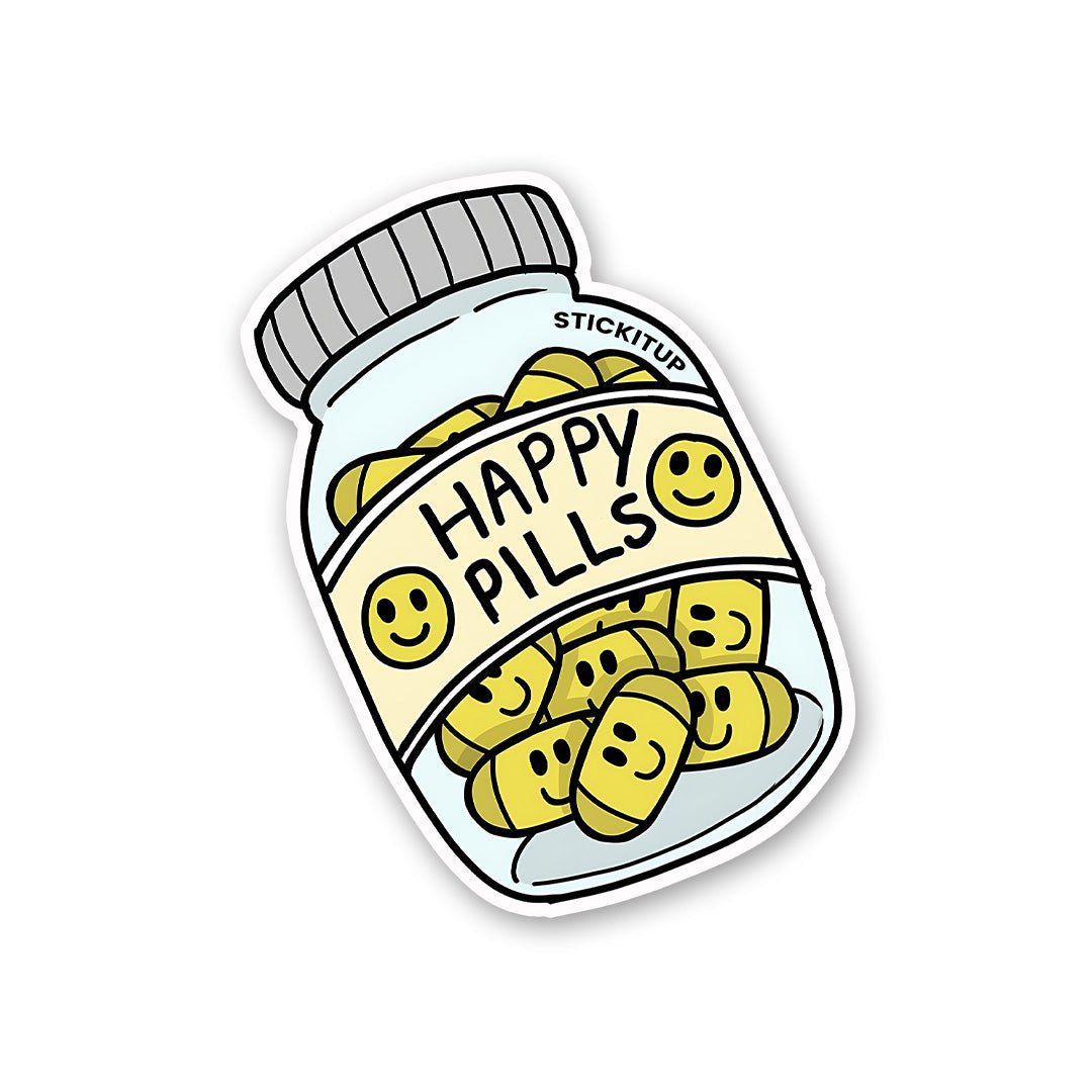 Happy Pills Sticker