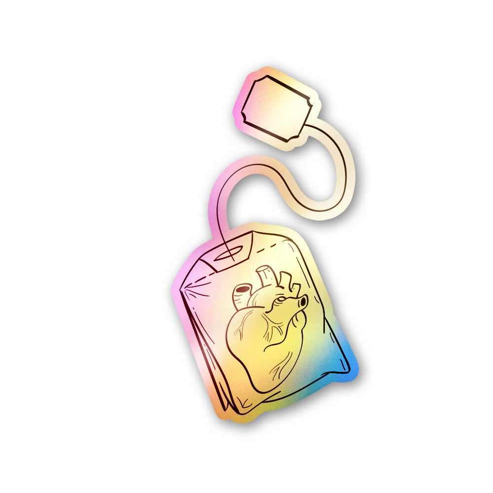 Heart Holographic Stickers