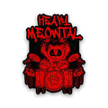 Heavy Meowtals Glitter Sticker
