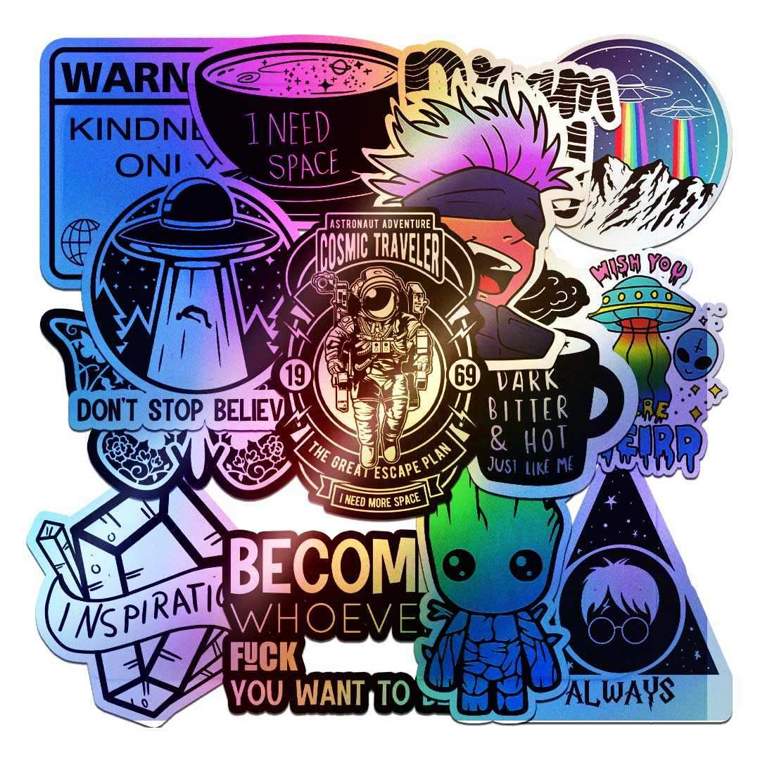Holographic Sticker Pack [15 Stickers]