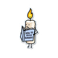 How To Avoid Burnout Sticker