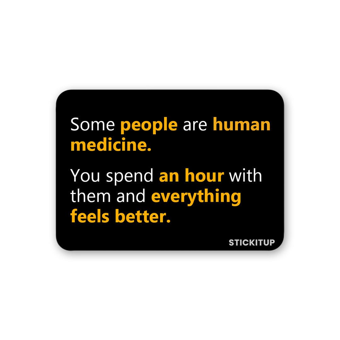 Human Medicine Sticker