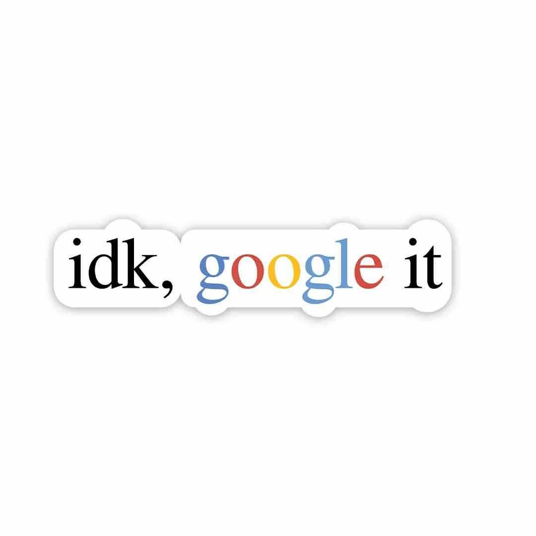 idk, google it Sticker