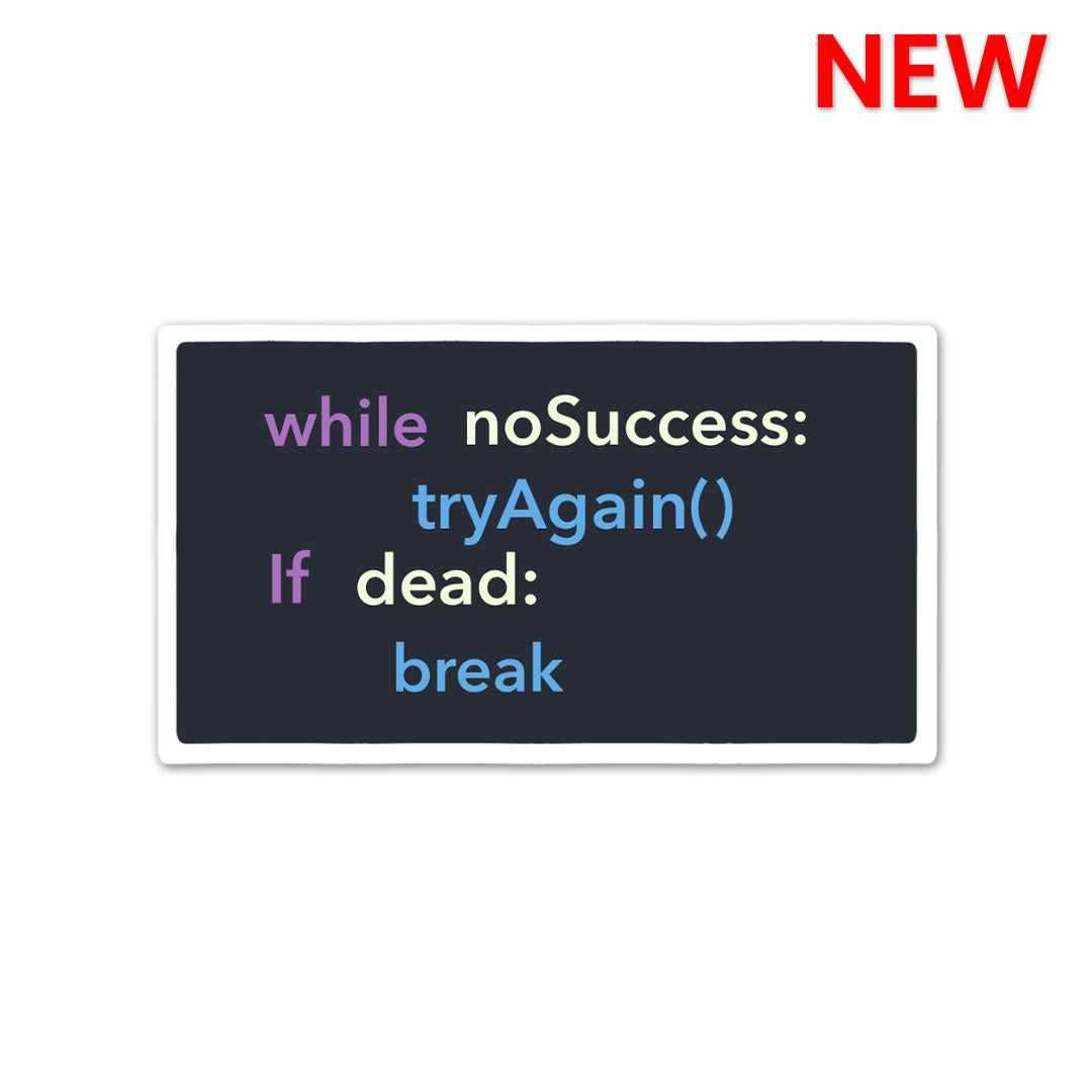 If Dead Stop Sticker