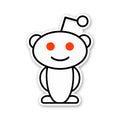 Internet Forum Alien Sticker