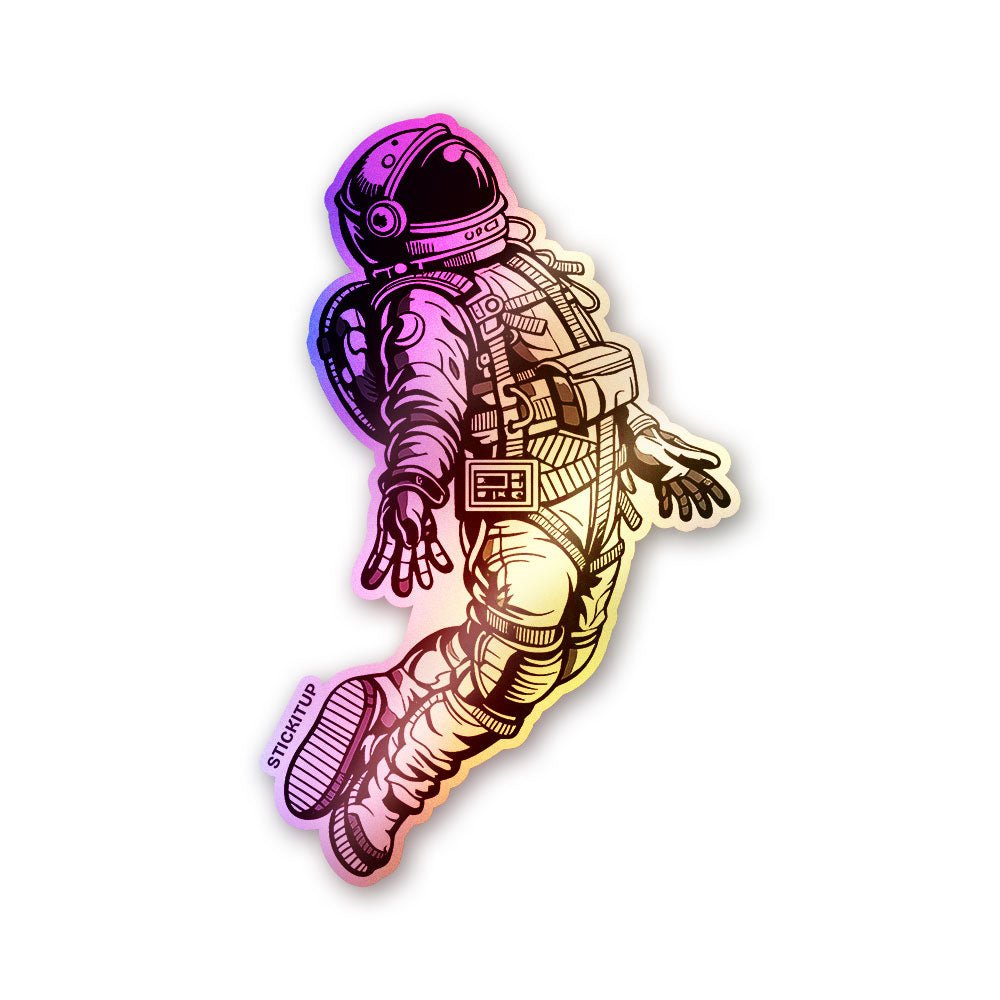 Into Space Holographic Stickers