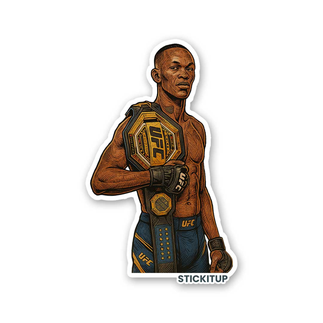 ISRAEL ADESANYA Sticker
