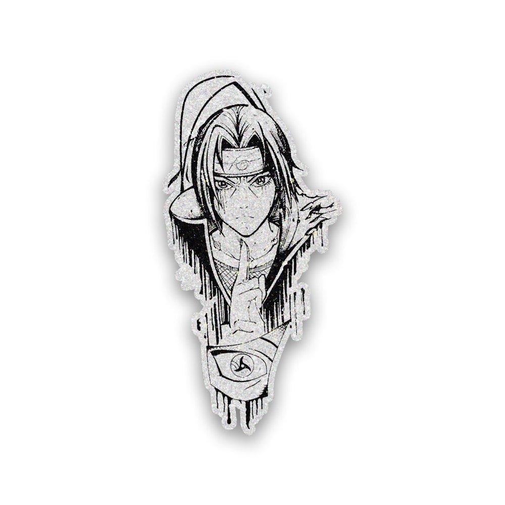 Itachi Glitter Sticker