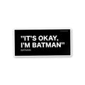 It's okay Bumper Sticker