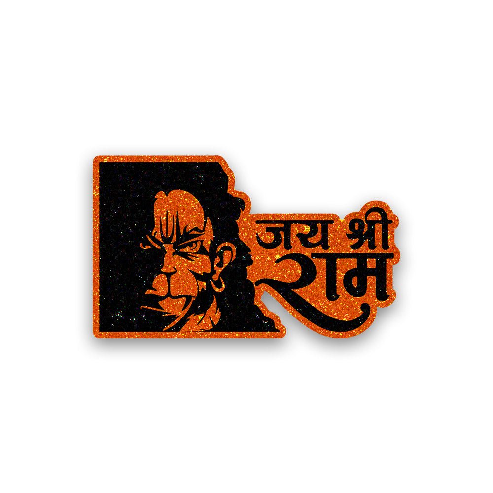 Jai Shree Ram 2.0 Bumper Sticker