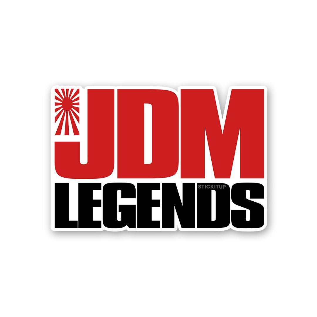 Jdm Legends Bumper Sticker