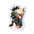 Katsuki Bakugo Holographic Stickers