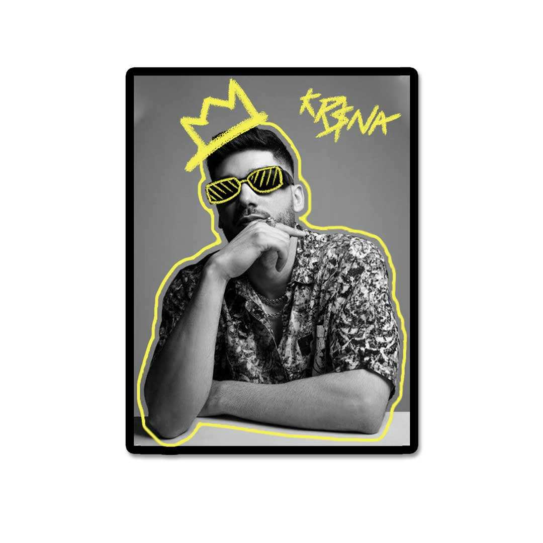 Krisna Sticker