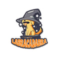 Labracadabra Sticker