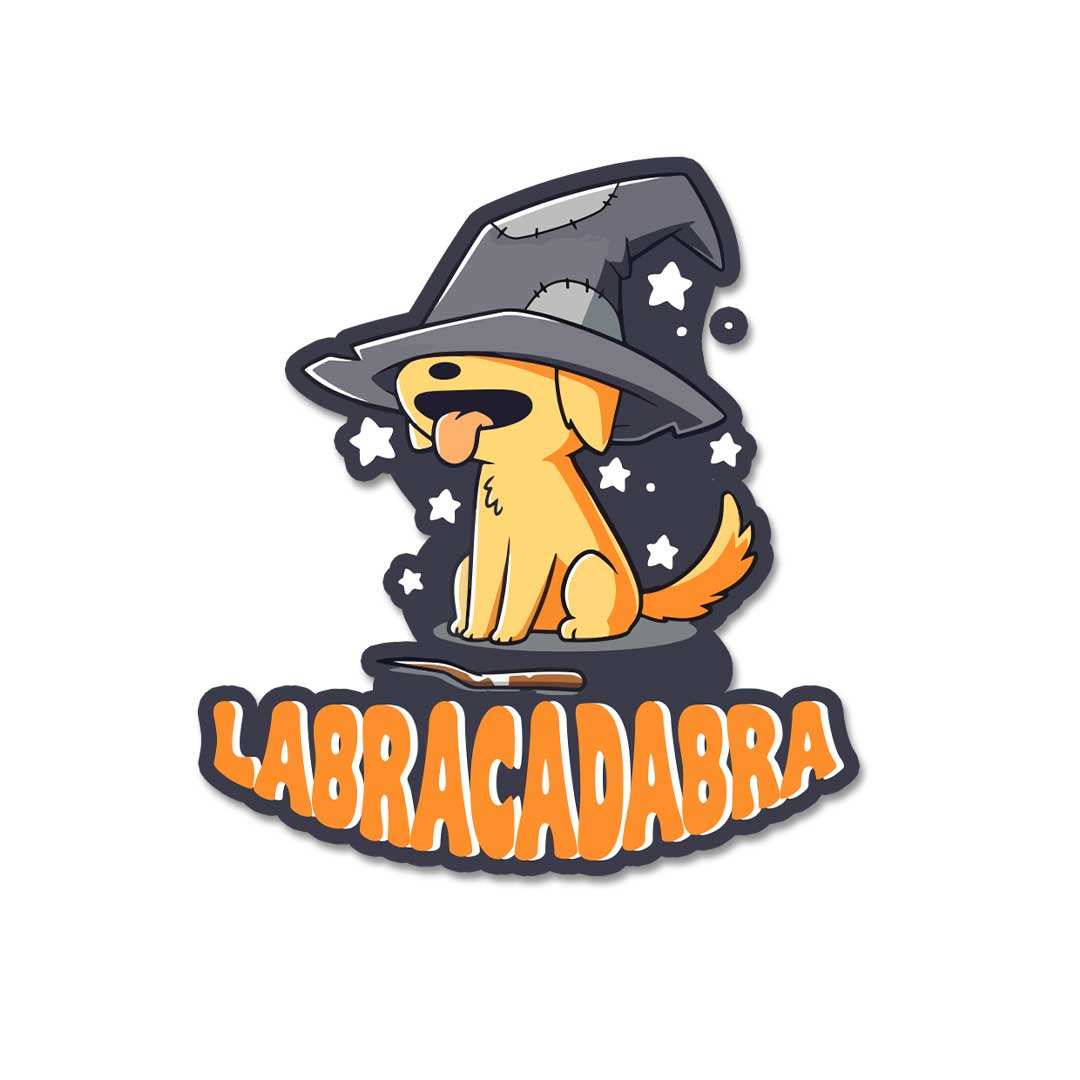 Labracadabra Sticker