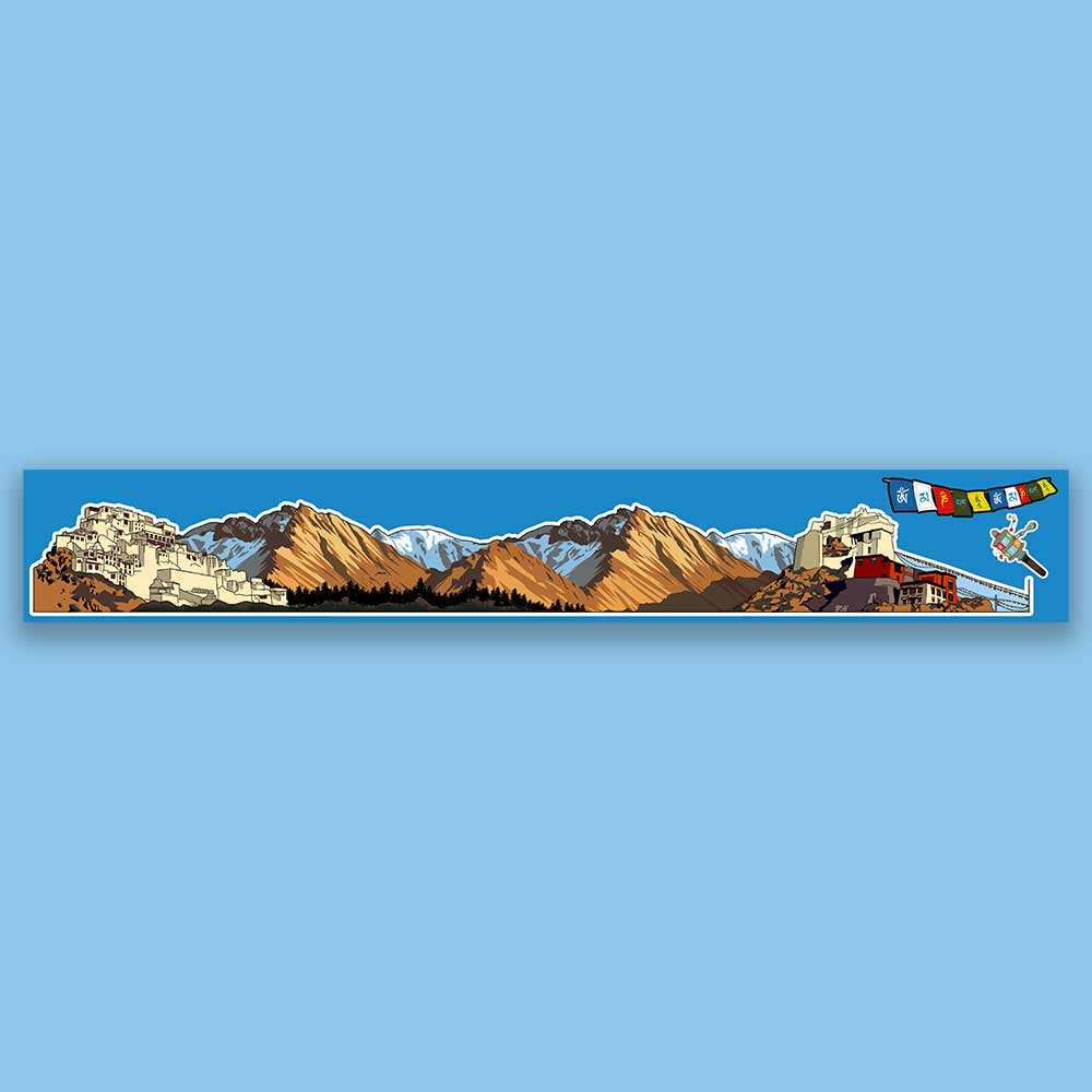 Ladakh Sticker