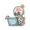 Let's Focus Sticker