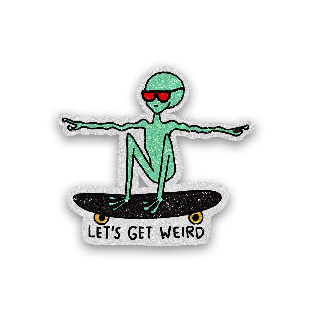 Let's Get Glitter Sticker