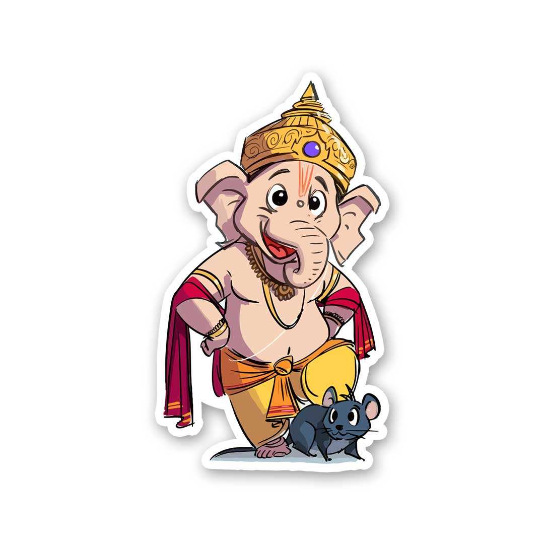 Ganesha 2.0 Bumper Sticker