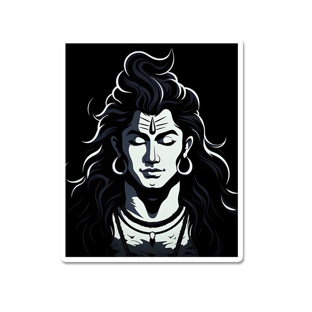 Lord Shiva 2.0 Bumper Sticker