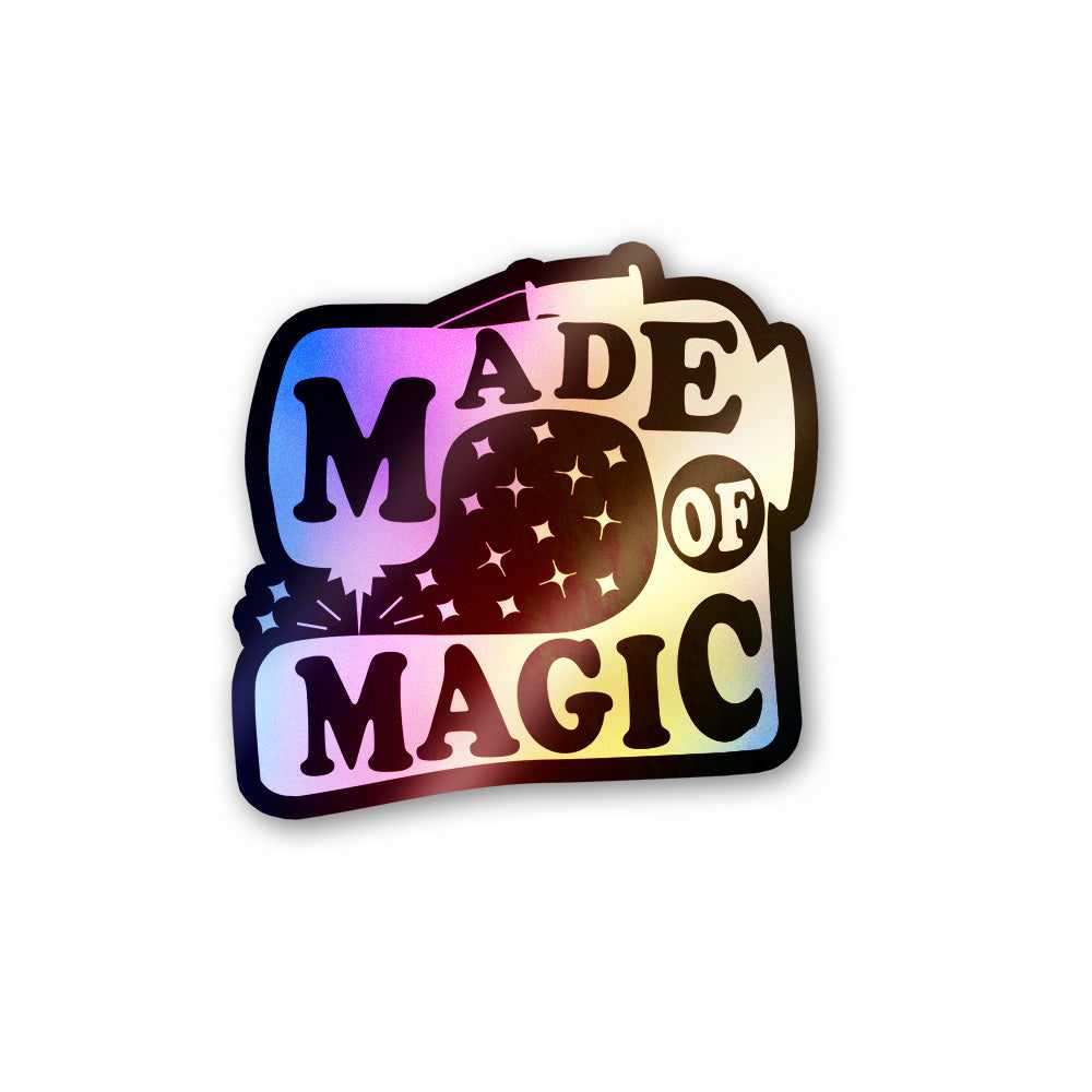 Made of Magic Holographic Stickers
