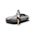 MK3 And Waifu Sticker