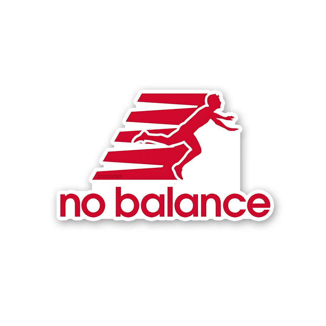 No Balance Sticker