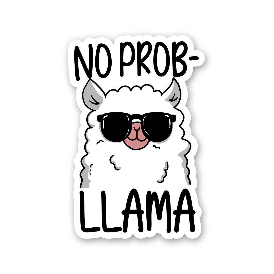 No Problem Bumper Sticker