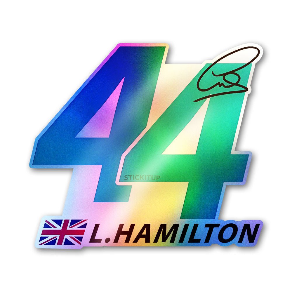 No.44 Champion Holographic Stickers