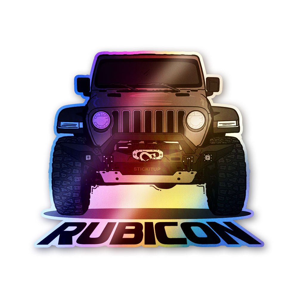 Offroad Suv Style Holographic Stickers