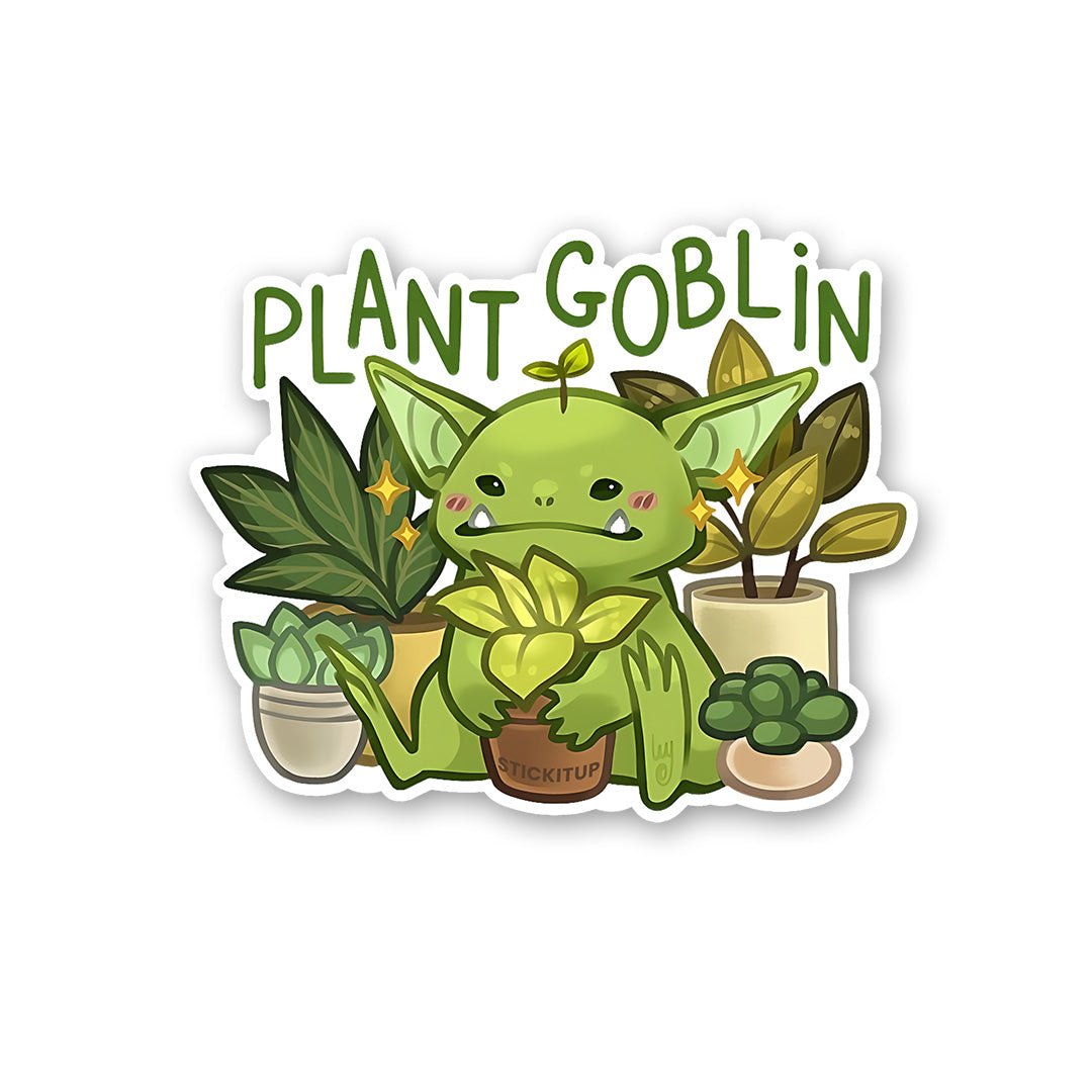 Plant Goblin Sticker