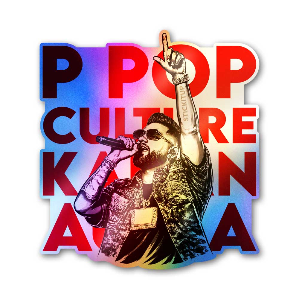 Pop Culture Holographic Stickers