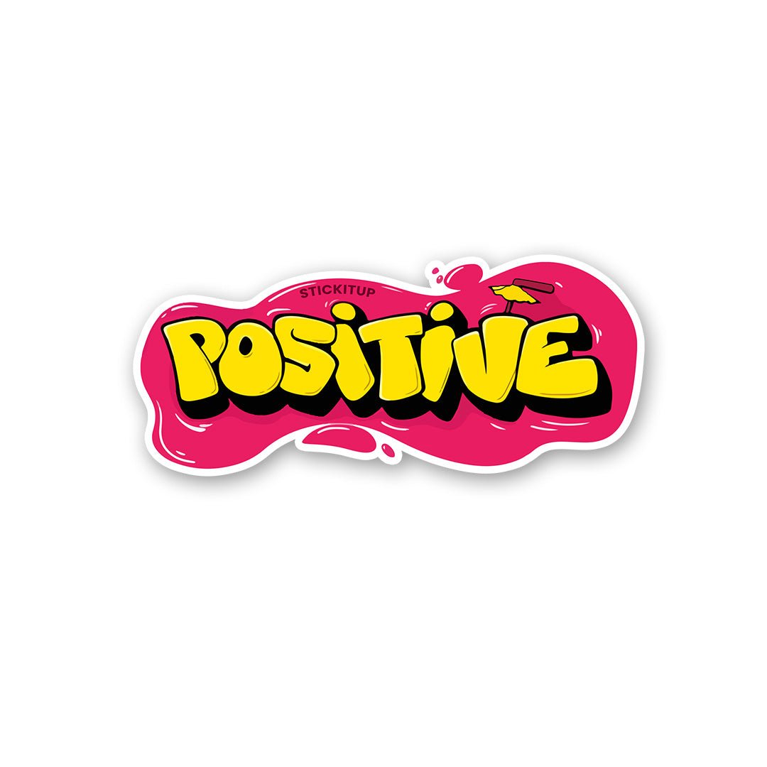 Positive Bumper Sticker