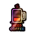Power Holographic Holographic Stickers