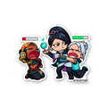 RAZE VS JETT Sticker