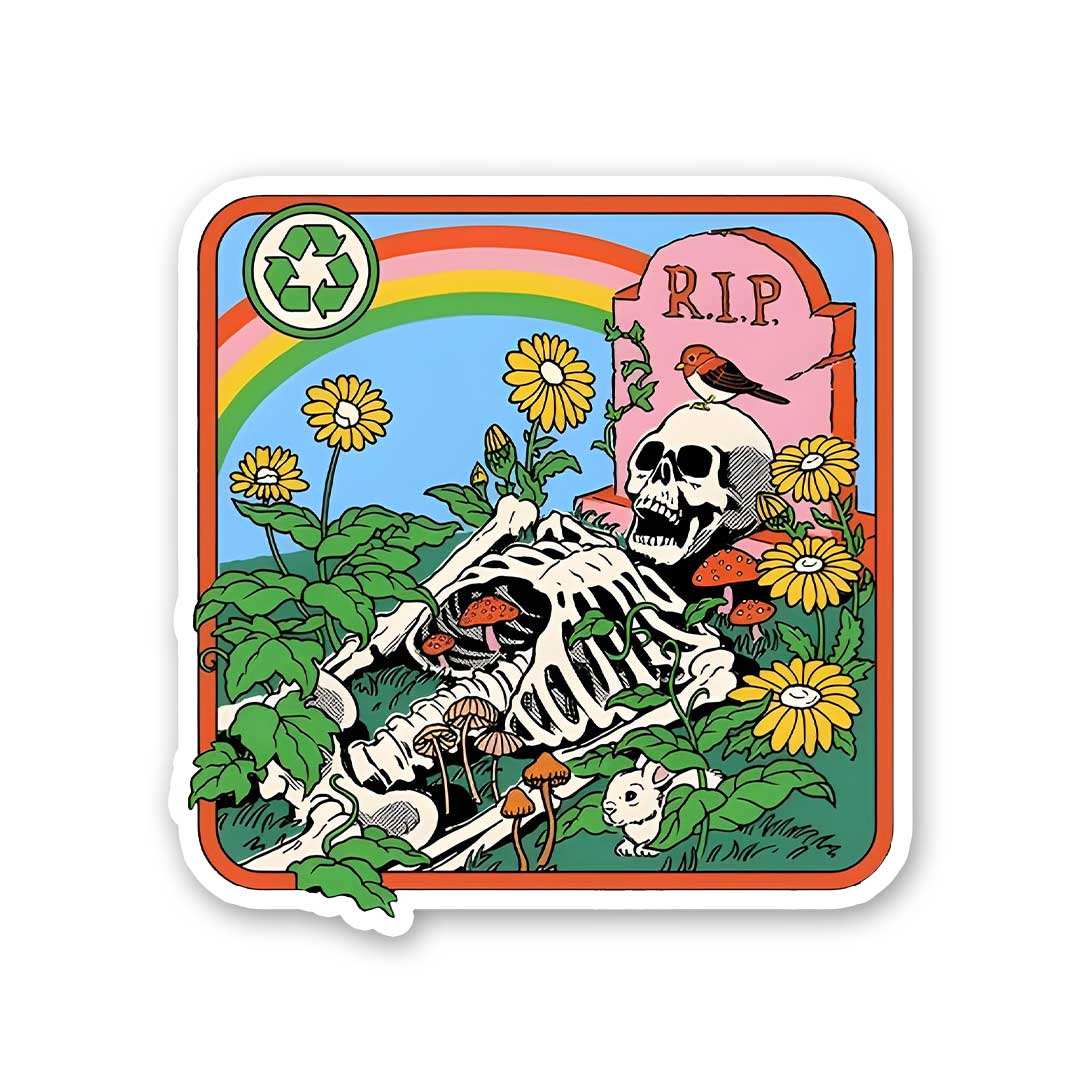 Recycle Rip Sticker