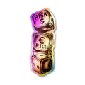 Risk Rich Sticker Holographic Stickers