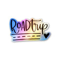 Road Trip Holographic Stickers