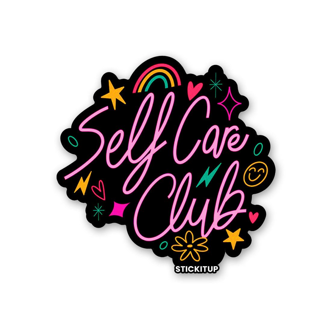 SELF CARE CLUB Sticker
