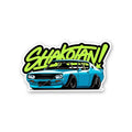 Shakotan Blue Legend Sticker