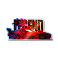 Sidewinder Car Holographic Stickers