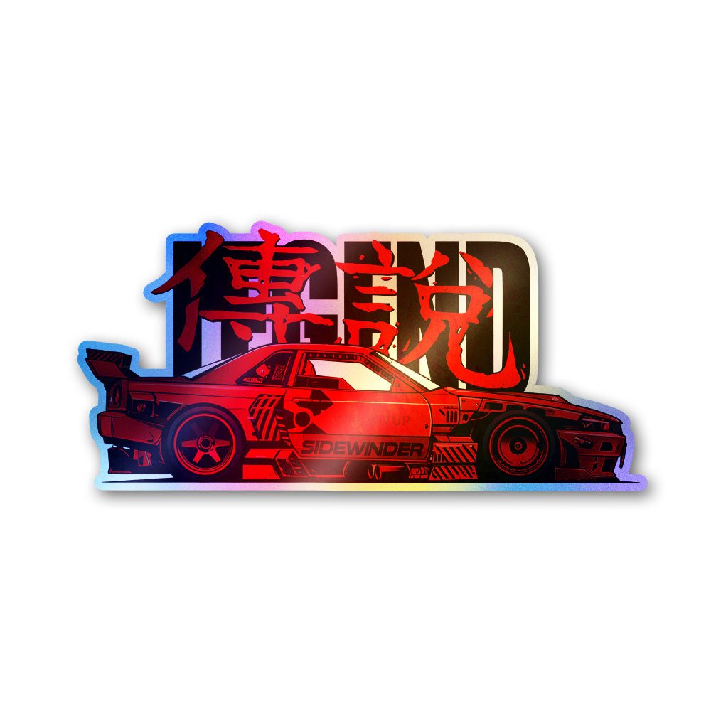 Sidewinder Car Holographic Stickers